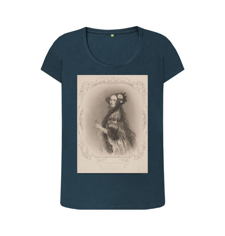 Denim Blue Ada Lovelace Women's Scoop Neck T-shirt