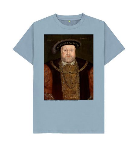 Stone Blue King Henry VIII  Unisex T-Shirt