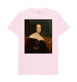 Pink Mary Shelley Unisex t-shirt