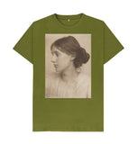 Moss Green Virginia Woolf Unisex T-Shirt