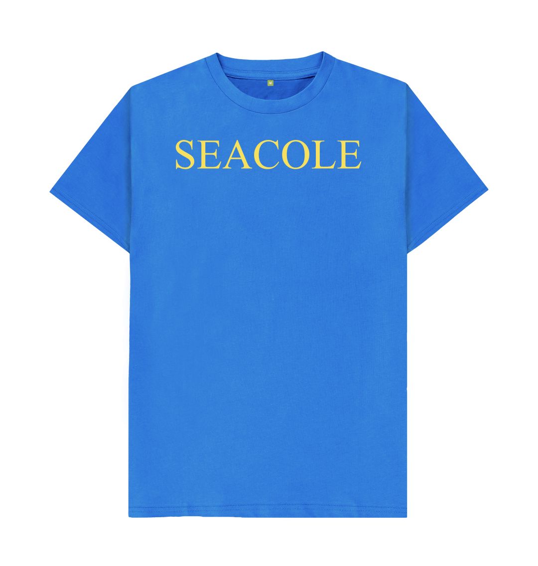 Bright Blue SEACOLE t-shirt