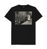 Black Emmeline Pankhurst addressing a crowd in Trafalgar Square Unisex t-shirt