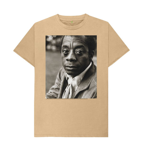 Sand James Baldwin Unisex t-shirt
