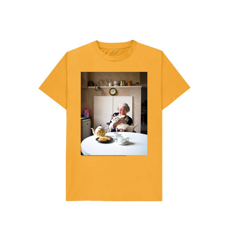 Mustard Judith Kerr kids t-shirt