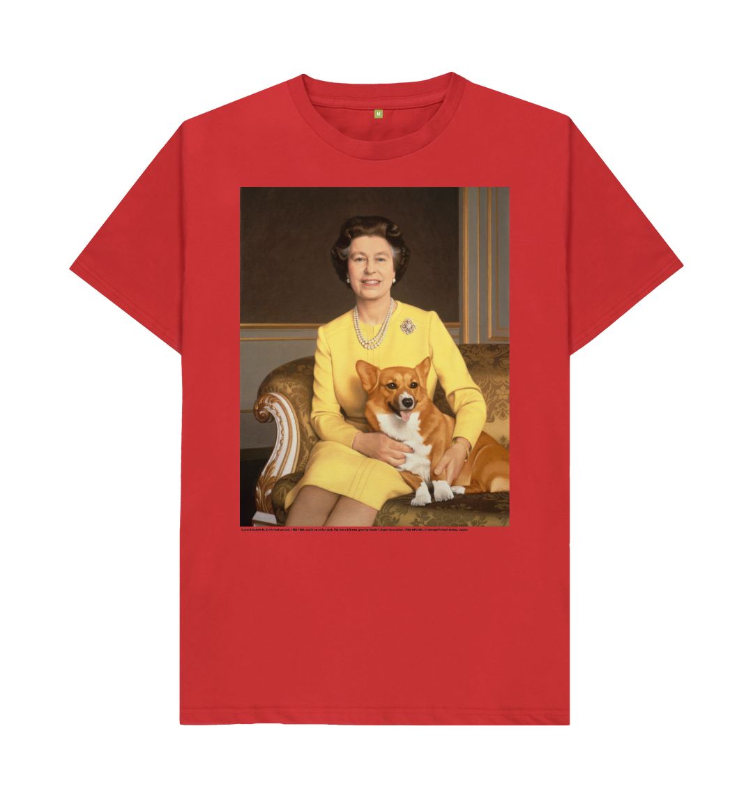 Red queen elizabeth ii unisex t shirt