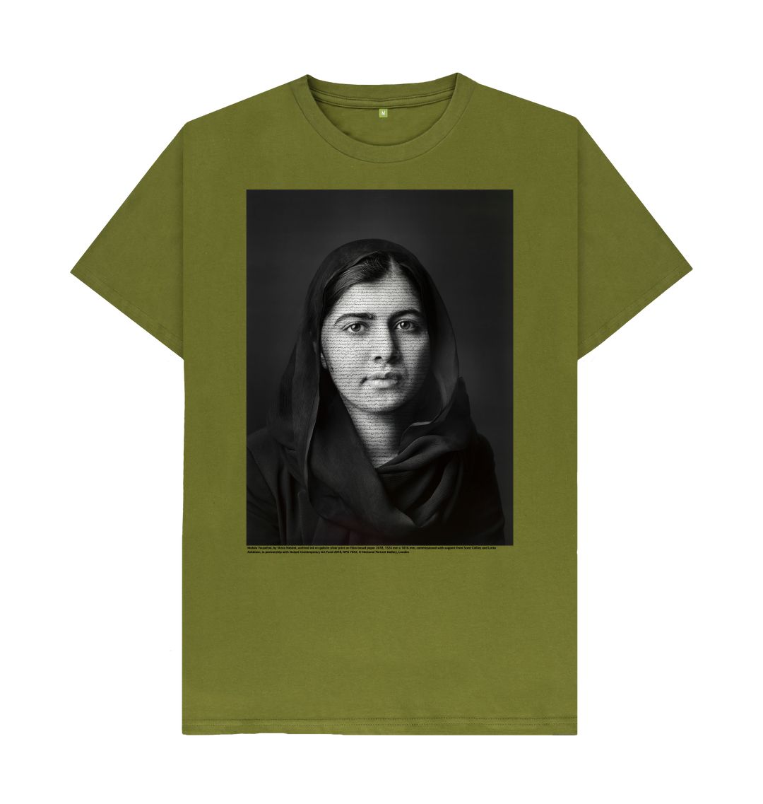 Moss green malala yousafzai unisex t shirt