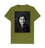 Moss Green Malala Yousafzai Unisex T-Shirt