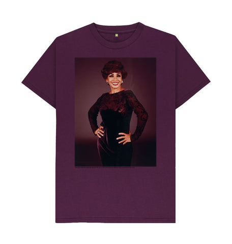 Purple Shirley Bassey Unisex T-Shirt