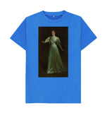 Bright Blue Christabel Pankhurst Unisex t-shirt