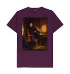 Purple Charles Dickens Unisex T-Shirt
