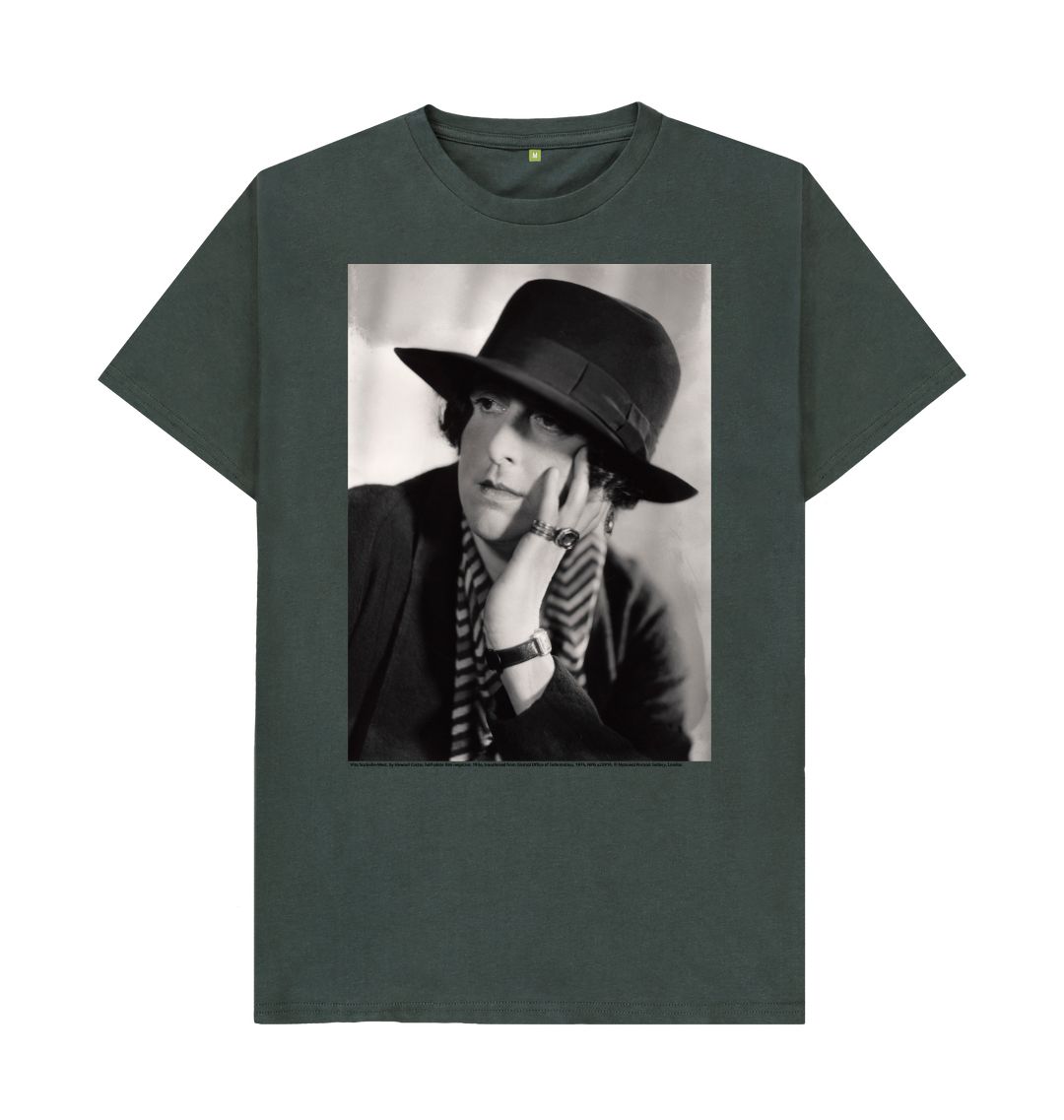 Dark grey vita sackville west unisex t shirt