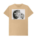 Sand Greta Garbo Unisex t-shirt