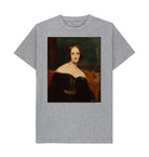 Athletic Grey Mary Shelley Unisex t-shirt