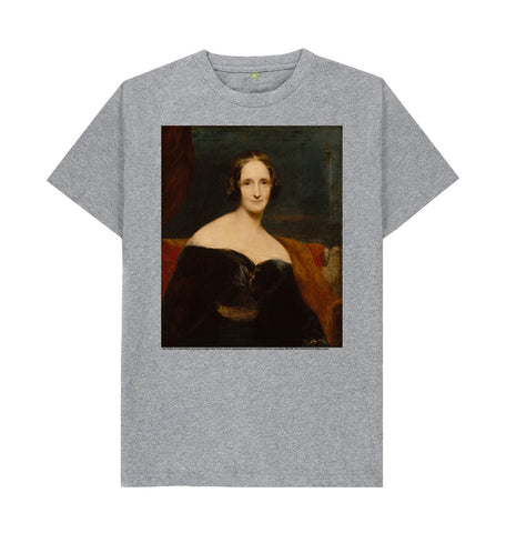 Athletic Grey Mary Shelley Unisex t-shirt