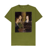 Moss Green The Bronte Sisters Unisex T-Shirt