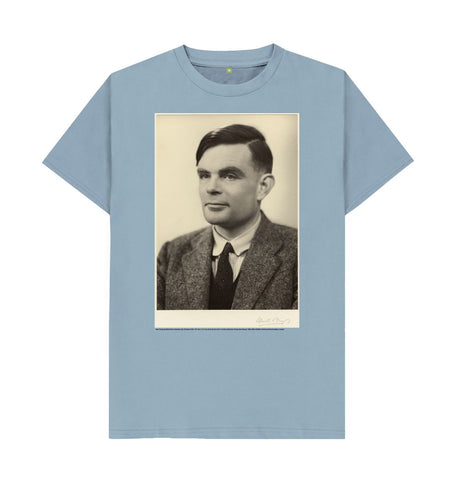 Stone Blue Alan Turing Unisex t-shirt