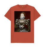 Rust Queen Elizabeth I NPG 190 Unisex T-Shirt
