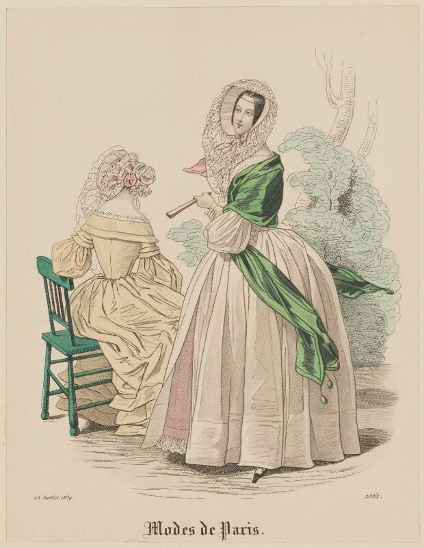 'modes de paris', 25 july 1839 npg d47813