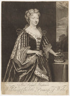 Caroline Wilhelmina of Brandenburg-Ansbach when Princess of Wales NPG D7917