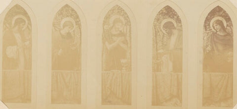 'Christ and Evangelists. Memorial to Christina Rossetti' NPG P1273(36c)