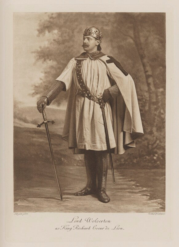Frederic glyn, 4th baron wolverton as king richard coeur de lion npg ax41045