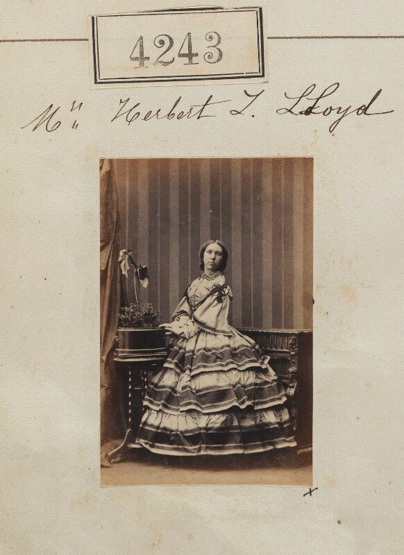 Mrs herbert lloyd npg ax54258