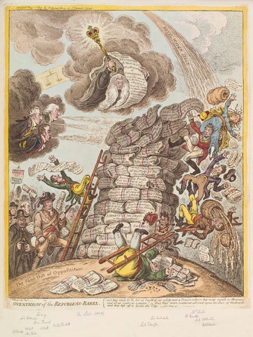 'Overthrow of the Republican-Babel' NPG D12921