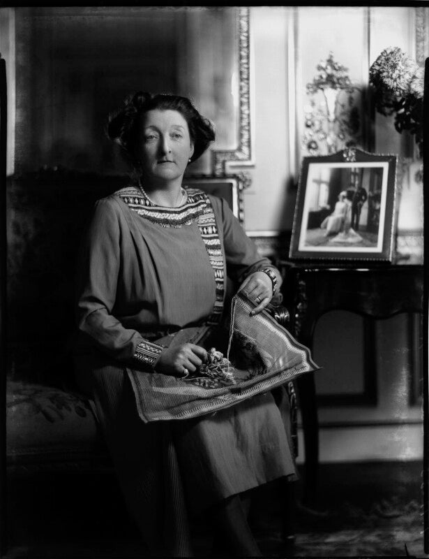 Lady nina geraldine knowles (née ogilvie grant) npg x150949