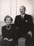 Violet Helen (née Millar), Countess Attlee; Clement Attlee NPG x83560