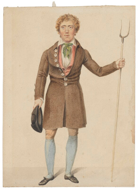 Edward fitzwilliam as looney mactwolter in 'the review' npg d2156