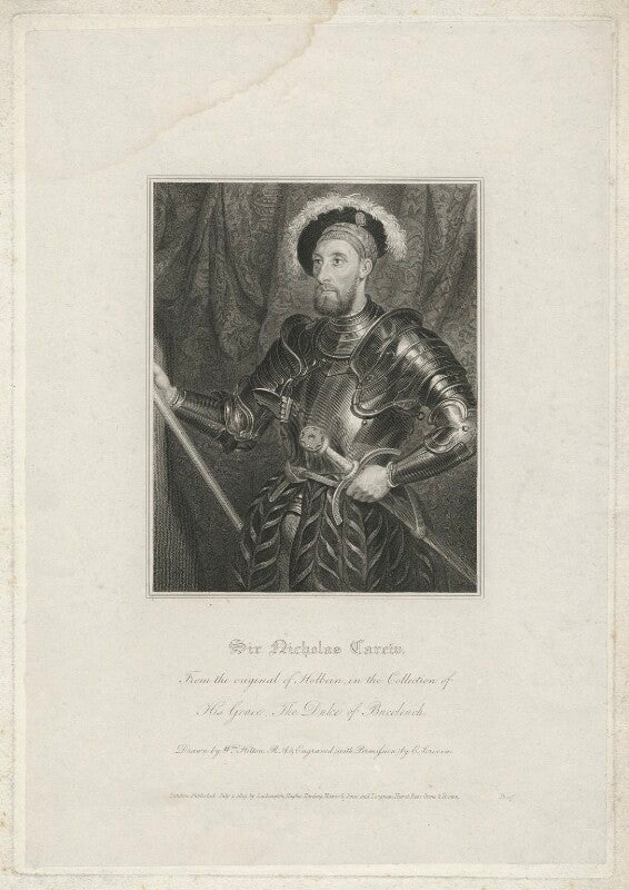 Sir nicholas carew npg d32603