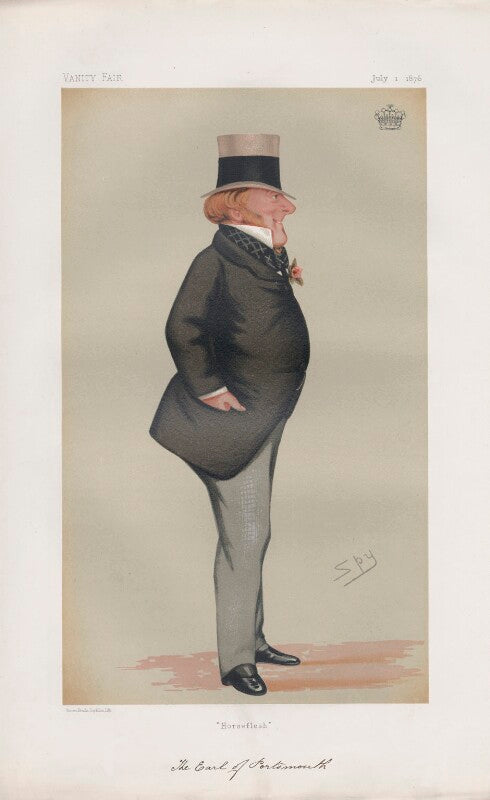 Isaac newton wallop, 5th earl of portsmouth ('statesmen. no. 228.') npg d43751