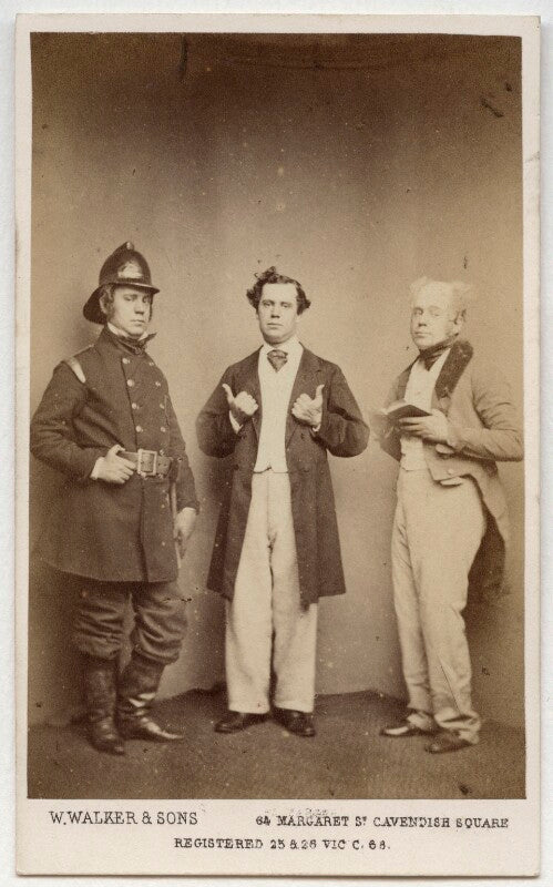 John lawrence toole in 'ici on parle français'; john lawrence toole; john lawrence toole as joe bright in 'fire and water' npg x26921