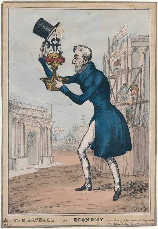 Arthur wellesley, 1st duke of wellington ('the saveall or economy') npg d48702