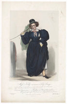 Frances ('Fanny') Maria Kelly as Lady Savage NPG D36792
