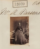 Mrs H. Parsons NPG Ax63869