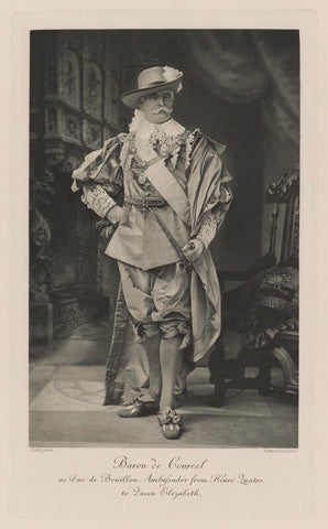 Alphonse Chodron de Courcel, Baron de Courcel as Duc de Buillon, Ambassador from Henri Quatre to Queen Elizabeth NPG Ax41021