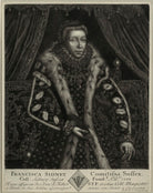 Frances Radclyffe (née Sidney), Countess of Sussex NPG D25586