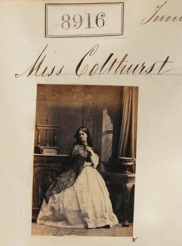 Mary elizabeth bromfield (née colthurst) ('miss colthurst') npg ax58739