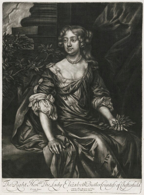 Elizabeth stanhope (née butler), countess of chesterfield npg d11422