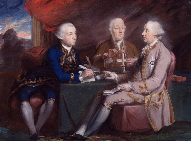 Lord halifax and his secretaries npg 3328