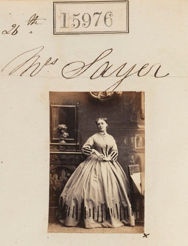 Mrs Sayer NPG Ax63906