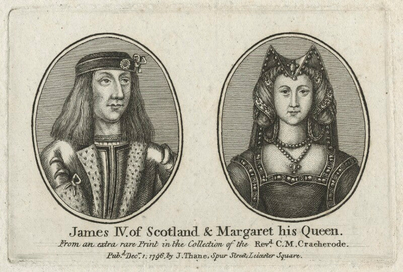 James iv of scotland; margaret tudor npg d23903