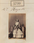 Charlotte Dorothea Hogarth (née Greville) NPG Ax55753