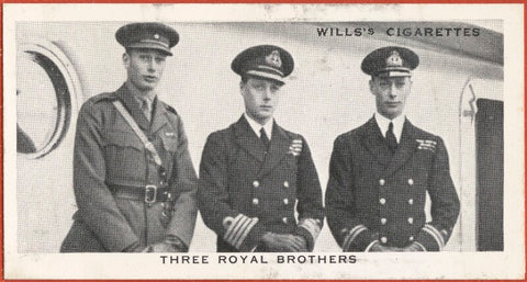 'Three Royal Brothers' (Prince Henry, Duke of Gloucester; Prince Edward, Duke of Windsor (King Edward VIII); King George VI) NPG D47273