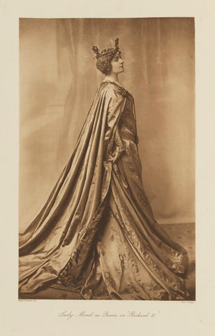 Violet Florence Mabel Mond (née Goetze), Lady Melchett as the Queen in 'Richard II' NPG Ax135771