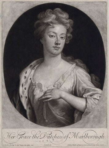 Sarah Churchill (née Jenyns (Jennings)), Duchess of Marlborough NPG D27369