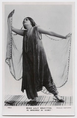 Lily Brayton as Marsinah in 'Kismet' NPG x131476