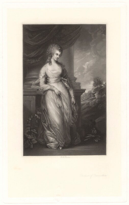 Georgiana cavendish (née spencer), duchess of devonshire npg d1755