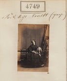 Mrs Everett; Miss Everett NPG Ax54760